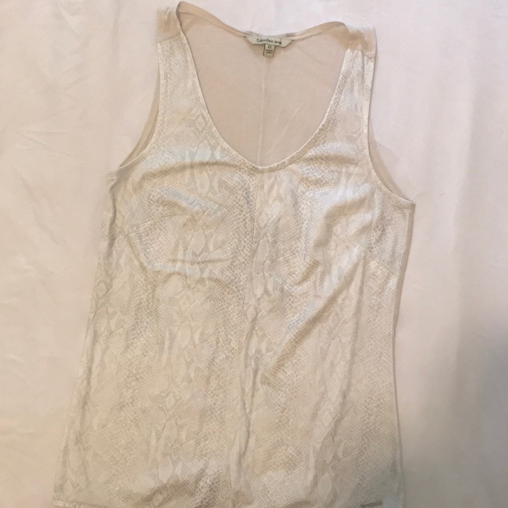 ☀️Calvin Klein Snake-print Blouse